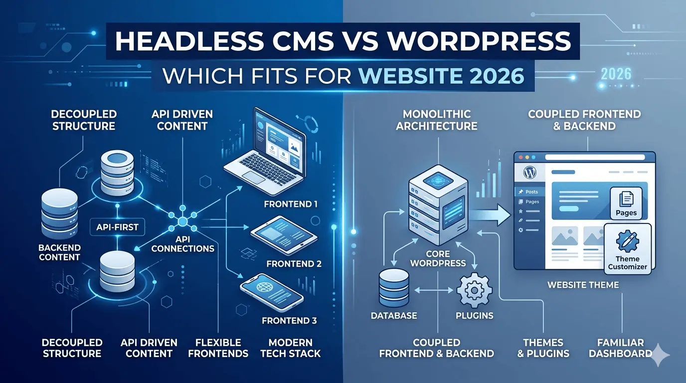 Headless CMS vs WordPress: Best Choice for Business (2026)
